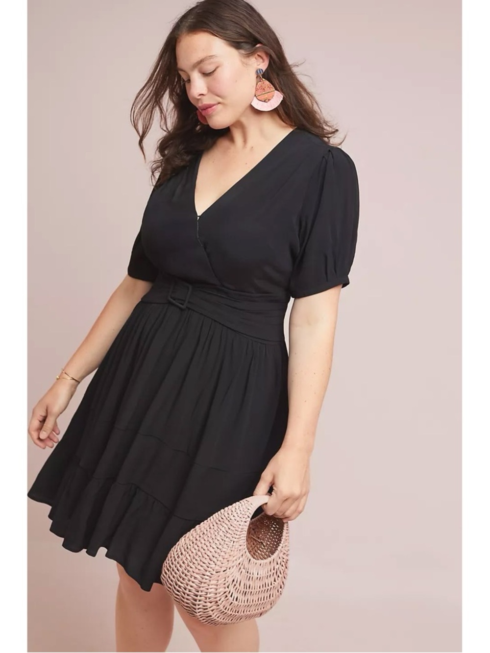 Anthropologie Maeve Martina Belted Dress